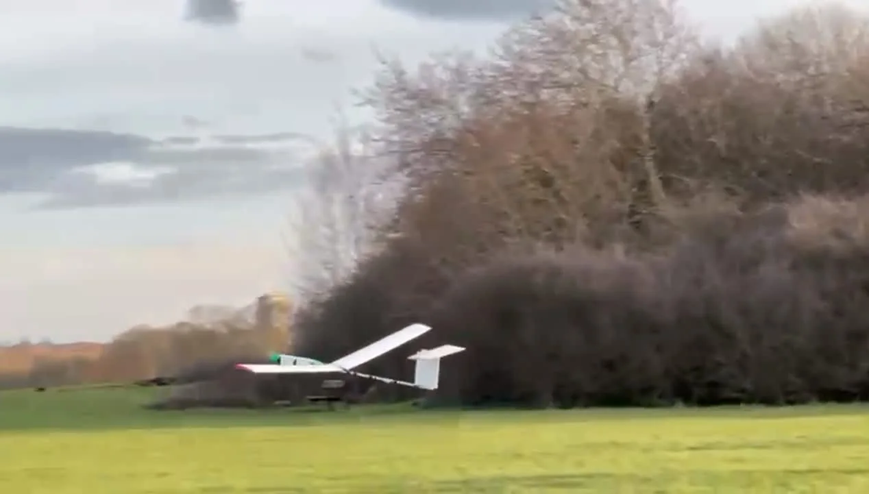 The ICAV SPI demonstrator in flight at Wormwood Scrubs