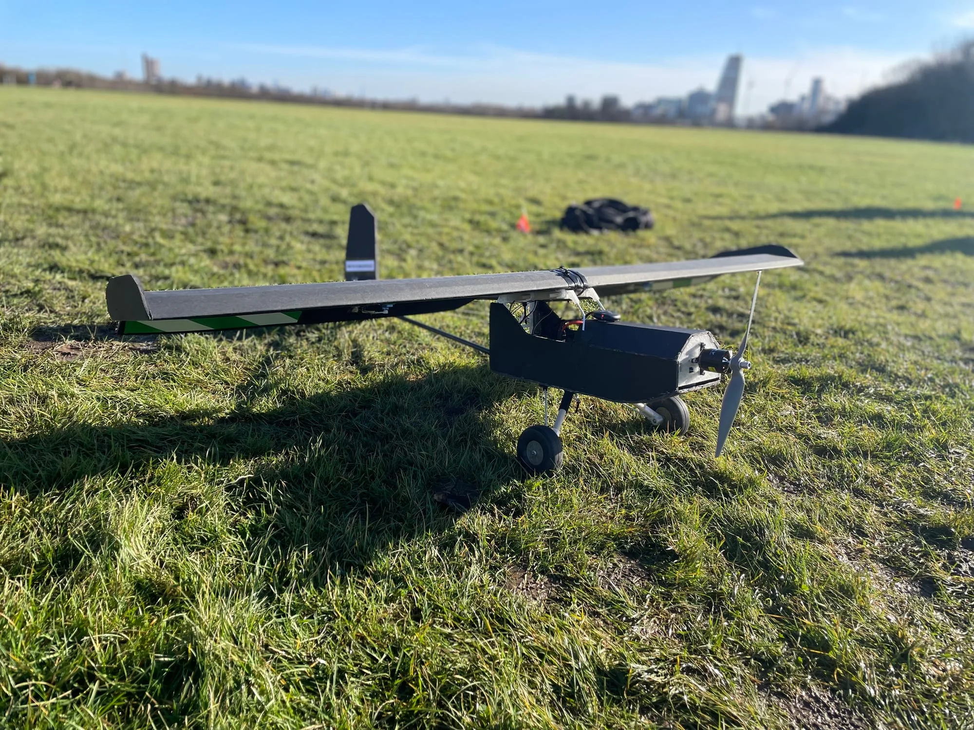 An earlier ICAV SPI demonstrator on the airfield